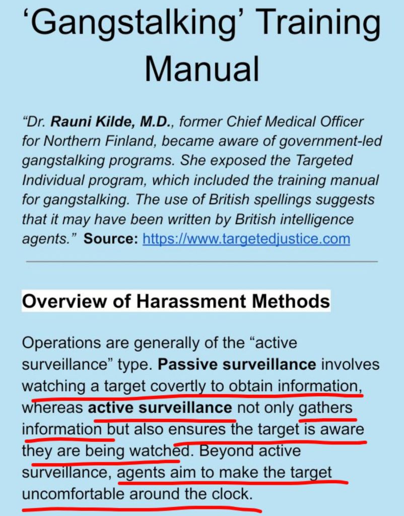 Illegal surveillance 