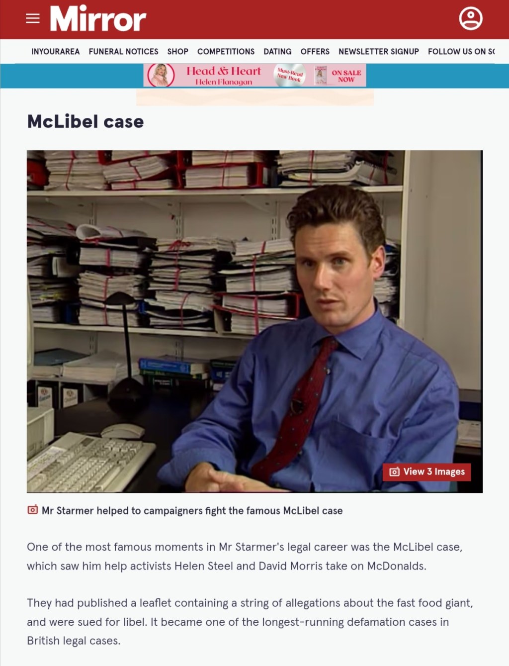 Keir Starmer and McLibel&nbsp;Case
